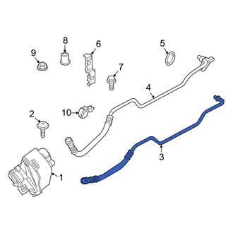 BMW OE - Automatic Transmission Oil Cooler Hose