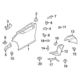 BMW OE - Fender & Components