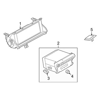 BMW OE - Instrument Panel - Navigation System Components