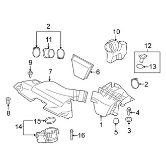 BMW OE - Engine - Air Inlet (Naturally Aspirated 3.0L)