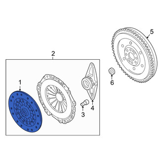 BMW OE - Transmission Clutch Friction Plate
