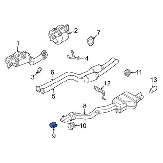 BMW OE - Exhaust Muffler Clamp