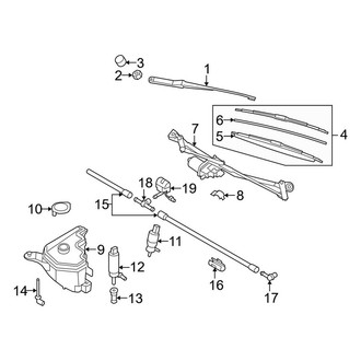 BMW OE - Windshield - Wiper Components