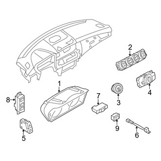 BMW OE - Instrument Panel - Cluster & Switches