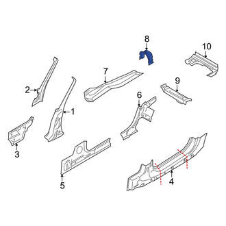 BMW OE - Drive Shaft Center Support Bearing