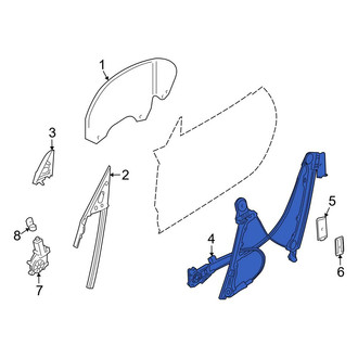 BMW OE - Front Right Window Regulator