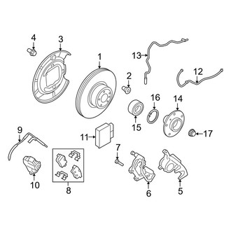 BMW OE - Rear Suspension - Brake Components