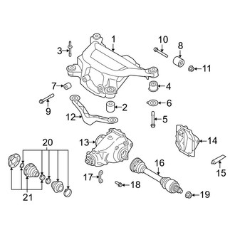 BMW OE - Rear Suspension - Axle & Differential