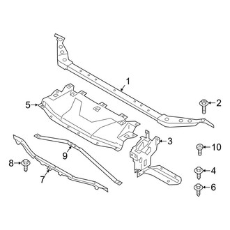 BMW OE - Radiator Support