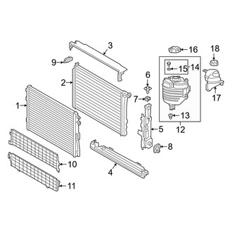 BMW OE - Cooling - Radiator & Components (Main)