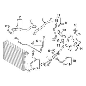 BMW OE - Cooling - Hoses & Pipes (2.0L)