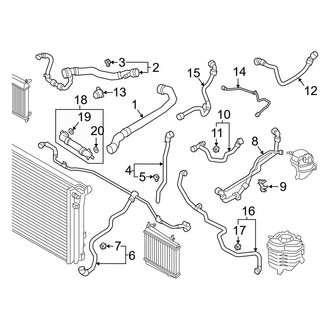 BMW OE - Cooling - Hoses & Pipes