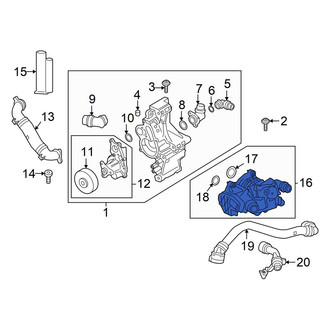 BMW OE - Engine Coolant Thermostat Kit