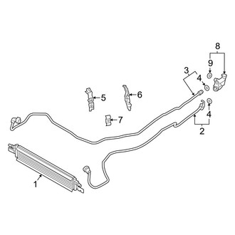BMW OE - Cooling - Trans Oil Cooler (2.0L)