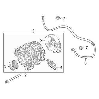 BMW OE - Electrical - Alternator (2.0L)