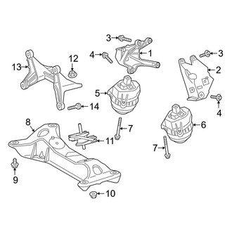 BMW OE - Engine & Transmission Mounting (2.0L)
