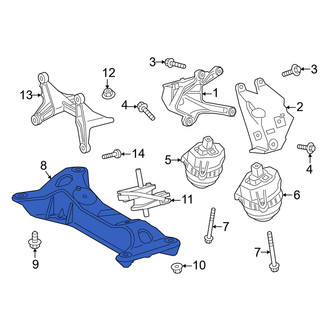 BMW OE - Transmission Crossmember