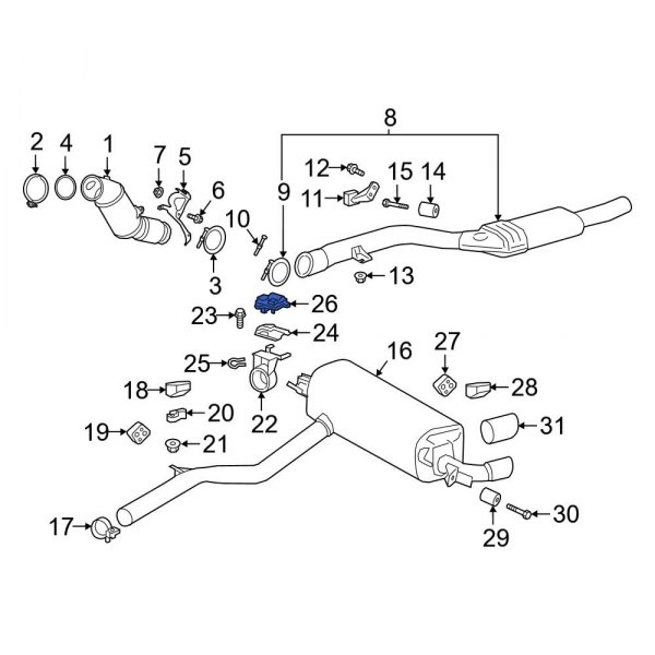 Exhaust Control Valve Actuator