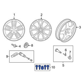 BMW OE - Wheel Lock Set