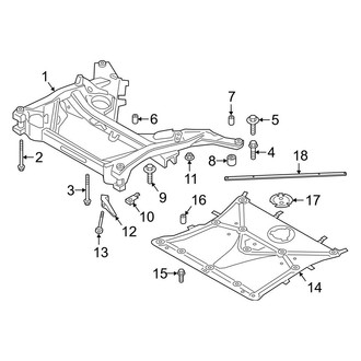 BMW OE - Front Suspension - Suspension Mounting