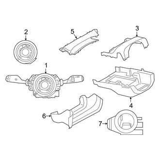 BMW OE - Steering Column - Shroud, Switches & Levers