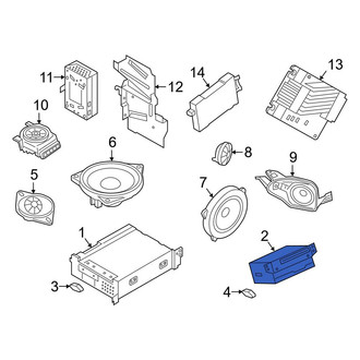 BMW OE - Radio Control Unit