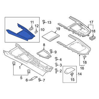 BMW OE - Center Console Trim Panel