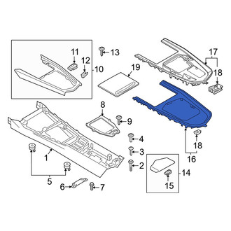 BMW OE - Center Console Trim Panel