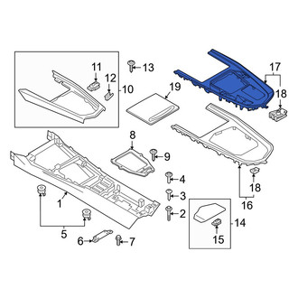 BMW OE - Center Console Trim Panel