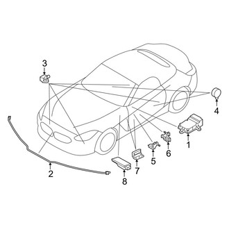 BMW OE - Restraint Systems - Air Bag Components (Modules and Sensors)