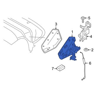 BMW OE - Rear Right Convertible Top Hinge