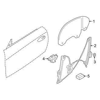 BMW OE - Door - Glass & Hardware