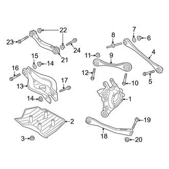 BMW OE - Rear Suspension - Suspension Components