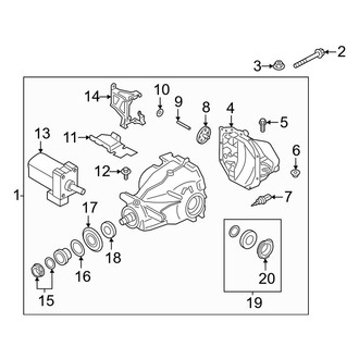 BMW OE - Rear Suspension - Axle & Differential