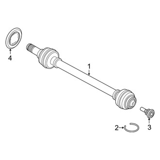 BMW OE - Rear Suspension - Drive Axles
