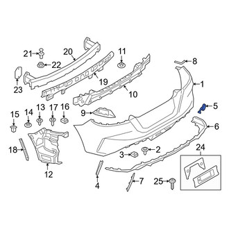 BMW OE - Rear Tow Eye Cap