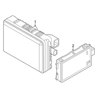 BMW OE - Front Bumper & Grille - Electrical Components (With Active Driving Assistant Pro), (xDrive50)