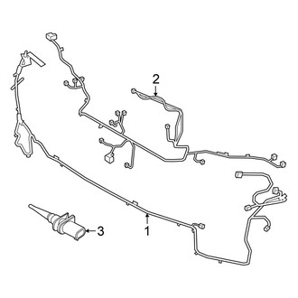 BMW OE - Front Bumper & Grille - Electrical Components (Wiring Harness), (xDrive45 / xDrive60)