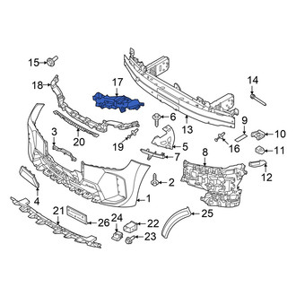 BMW OE - Left Headlight Bracket
