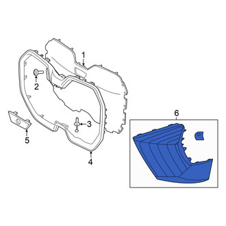 BMW OE - Front Left Bumper Trim