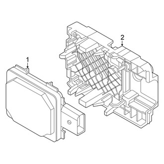 BMW OE - Front Bumper & Grille - Electrical Components (Adaptive Cruise, W/O Active Driving Assistant), (xDrive45 / xDrive60)