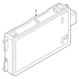 BMW OE - Front Bumper & Grille - Electrical Components (Adaptive Cruise, With Active Driving Assistant)