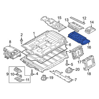 BMW OE - Drive Motor Battery Pack Control Module Bracket