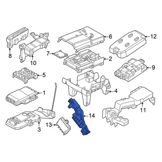 BMW OE - Front Left Junction Block Bracket