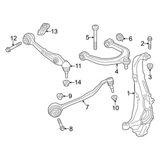 BMW OE - Front Suspension - Suspension Components