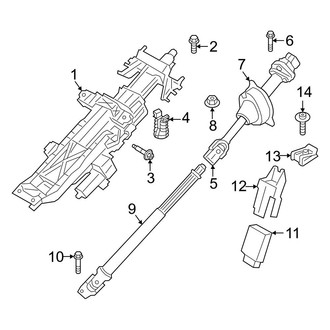 BMW OE - Steering Column Assembly (xDrive50)