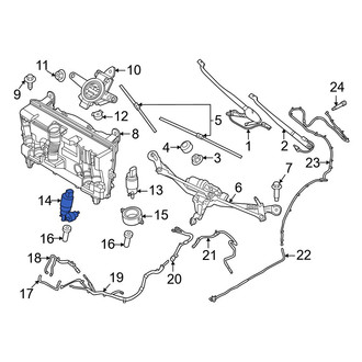 BMW OE - Windshield Washer Pump