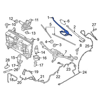 BMW OE - Front Right Wiper Arm