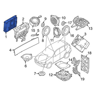 BMW OE - Radio Control Unit
