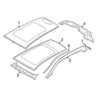 BMW OE - Roof & Components (With Panoramic Roof)